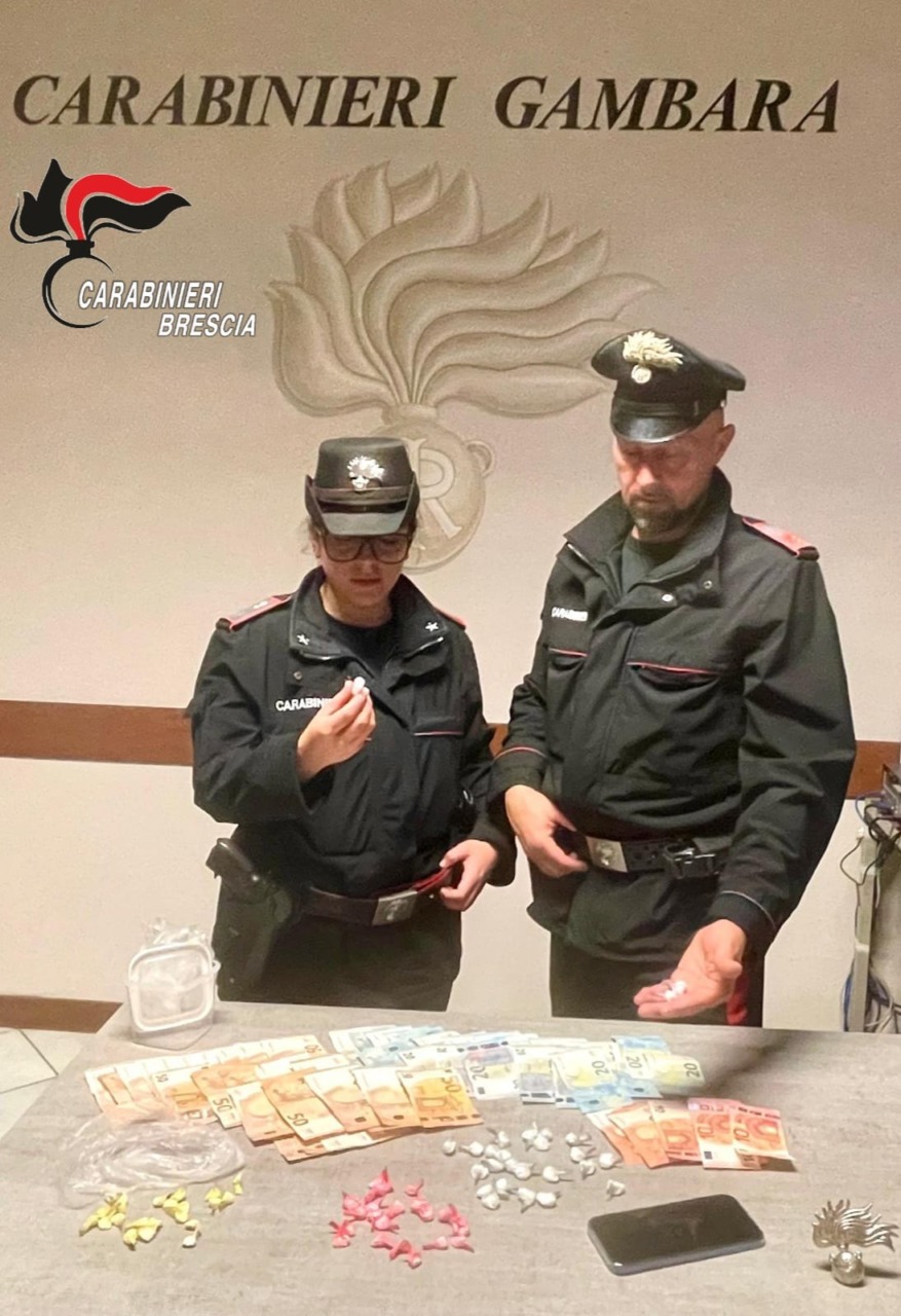Sequestrate 68 dosi di cocaina: arrestato un 26enne