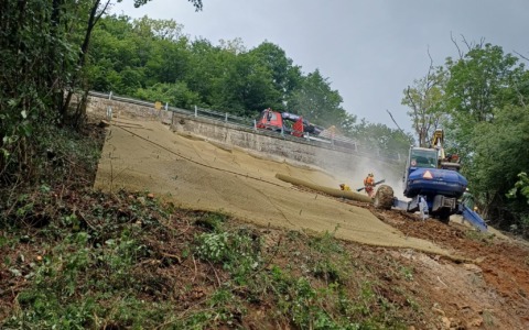 Sp10 Brescia – Brione – Polaveno: proseguono i lavori di messa in sicurezza
