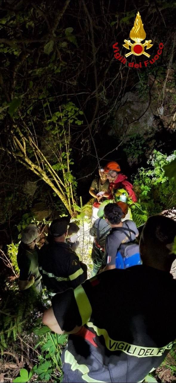 Escursionisti bloccati a Niardo, soccorsi e tratti in salvo dai Vigili del Fuoco