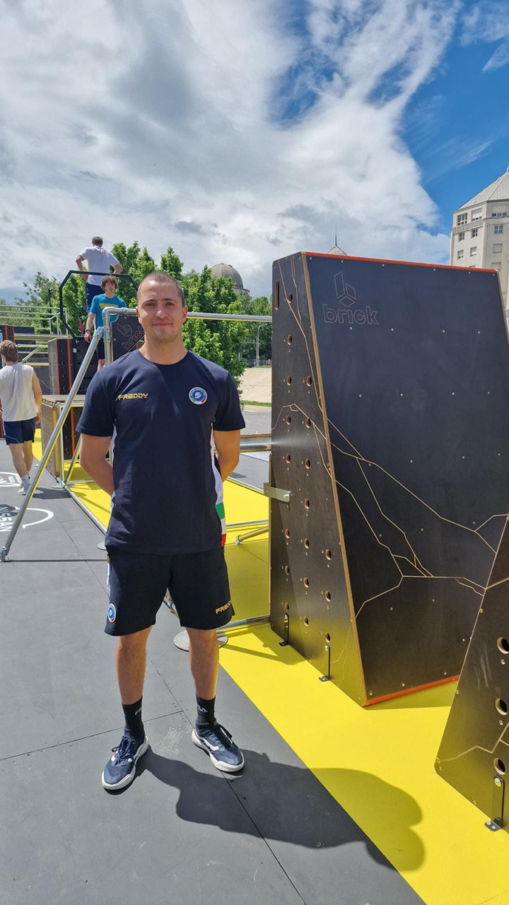 Parkour: Andrea Consolini torna in Coppa del Mondo a Montpellier