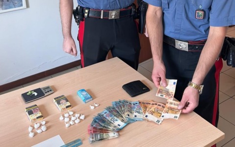 Spaccio: arrestato un 21enne a Quinzano d’Oglio