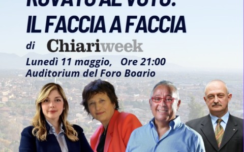 Rovato: lunedì 11 maggio alle 21 il confronto tra i candidati sindaci