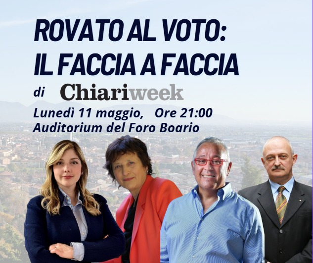 Rovato: lunedì 11 maggio alle 21 il confronto tra i candidati sindaci