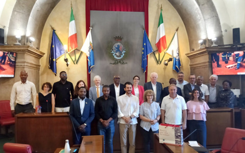 Salubrix: a Brescia la delegazione dal Mozambico visita gli impianti