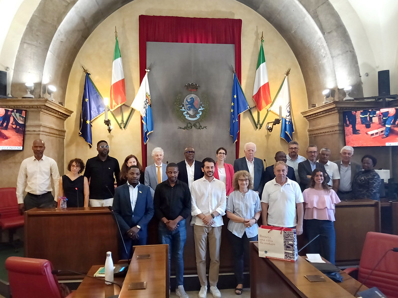 Salubrix: a Brescia la delegazione dal Mozambico visita gli impianti