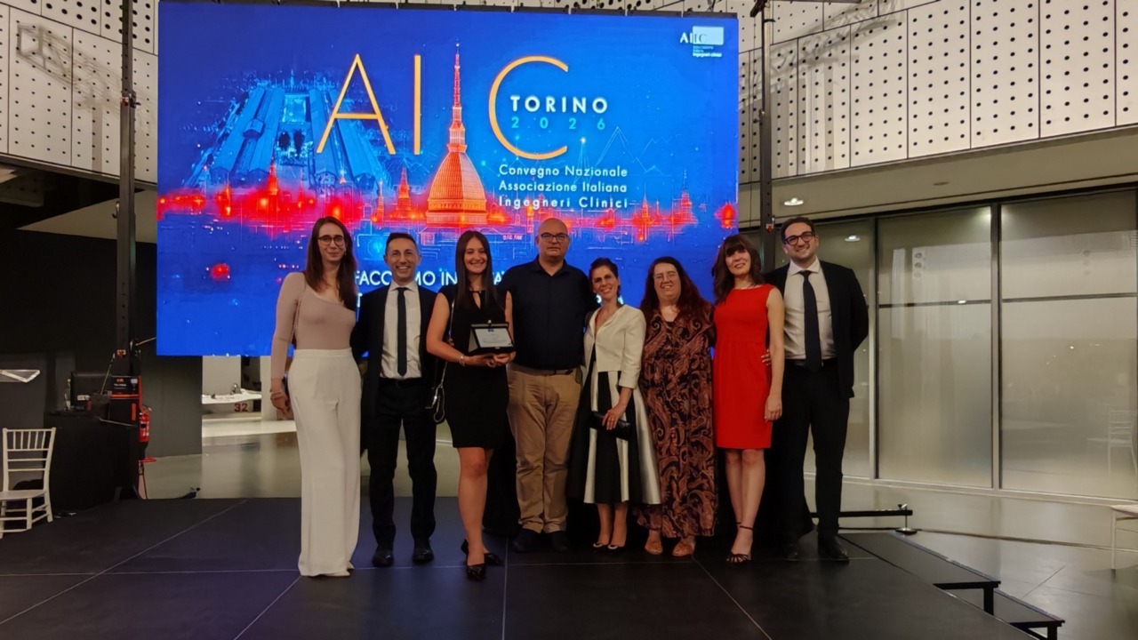 Asst Spedali Civili di Brescia premiata al Convegno Nazionale dell’Associazione Ingegneri Clinici