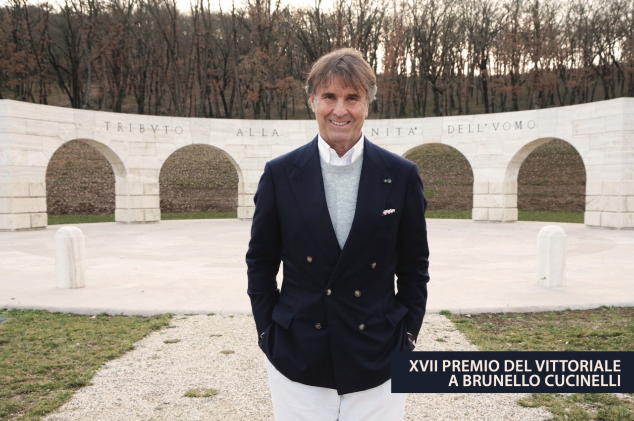 Brunello Cucinelli è il primo imprenditore al quale va il Premio del Vittoriale