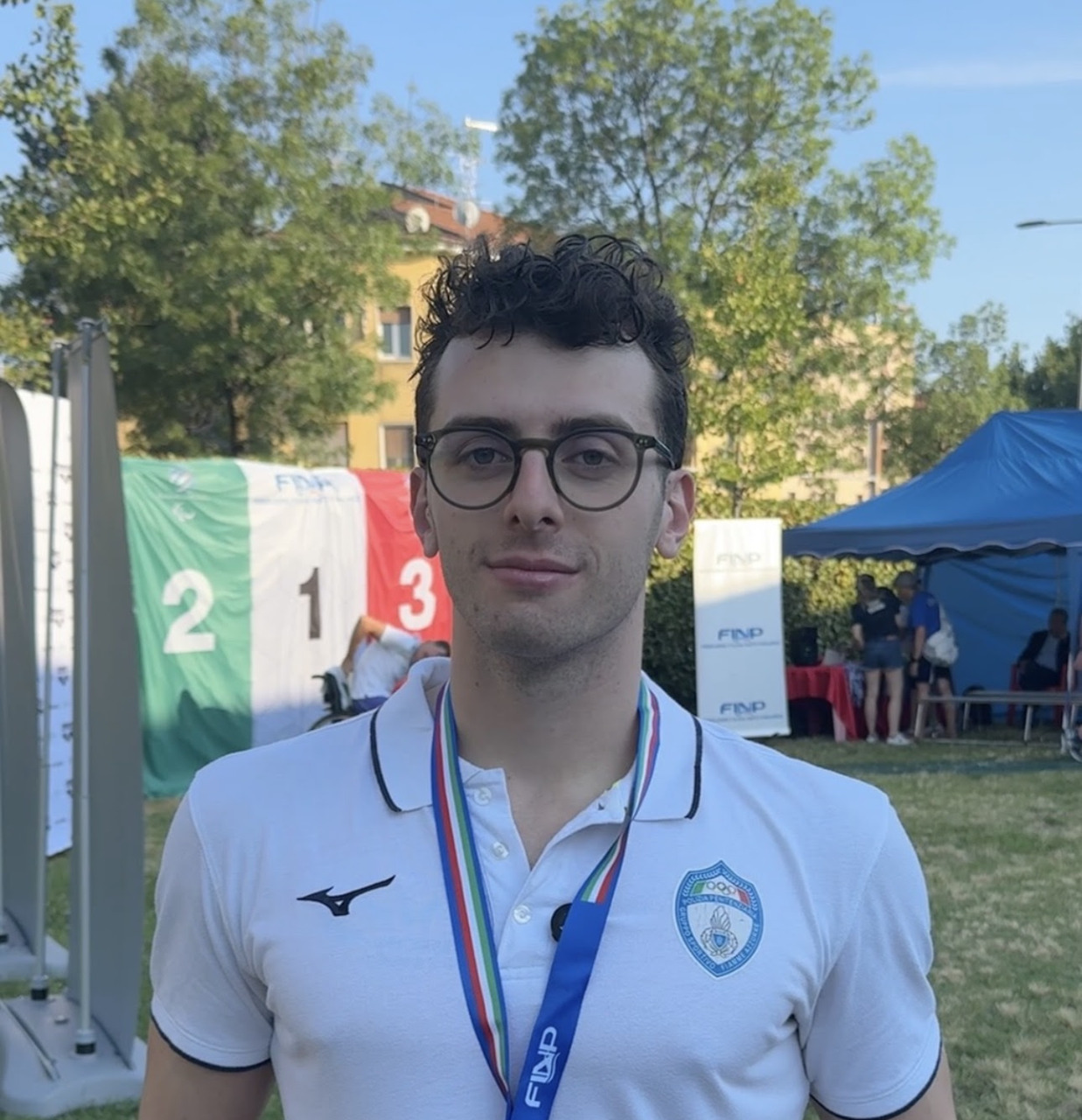 Federico Bicelli si sta preparando all’appuntamento al 7 Colli al Foro Italico