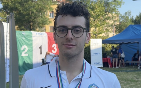 Federico Bicelli si sta preparando all’appuntamento al 7 Colli al Foro Italico