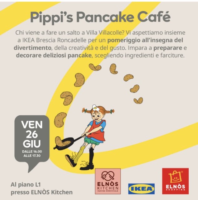 Pippi Calzelunghe a Elnòs Shopping: ecco quando