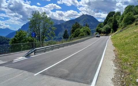 SP 6 Cedegolo-Cevo-Saviore dell’Adamello: lavori conclusi, terminata anche la pista ciclabile
