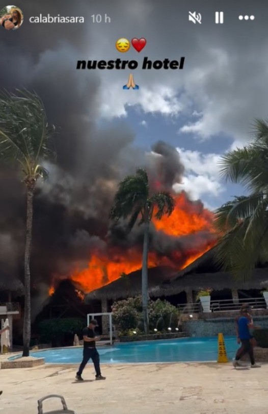 Salva l’adrense Sara Calabria: devastato da un incendio il resort in cui si trovava nella Repubblica Dominicana