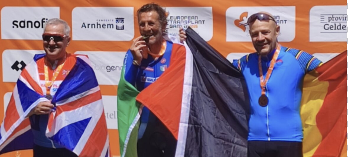 Transplant Games 2026 Manenti riconferma l’oro anche nella cronometro