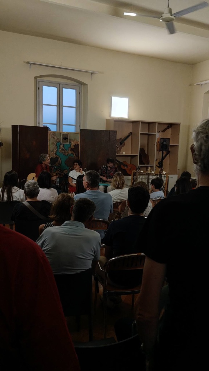 “Forme sonore”: grande successo per l’inaugurazione della mostra -concerto