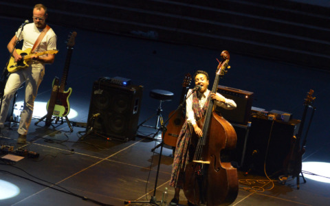 Tener-a-mente Festival: esperanza spalding ha brillato sul palco vista lago