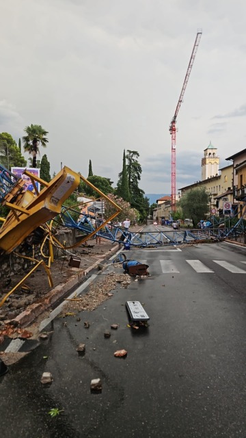 Gardone Riviera: al via la richiesta di risarcimento per i danni causati dalla tempesta del 17 luglio