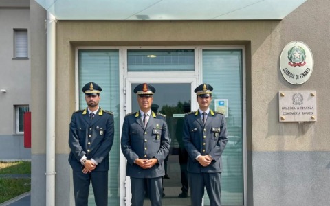 Guardia di Finanza di Rovato: cambio al vertice, alla guida il tenente Antonio Salerno