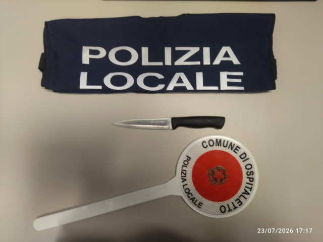Ospitaletto: taniche e tubi nell’auto, ma la denuncia scatta per il coltello