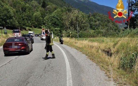 Incudine: incidente sulla Ss42