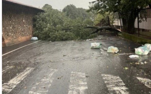 Maltempo nel Bresciano: quali sono le zone colpite