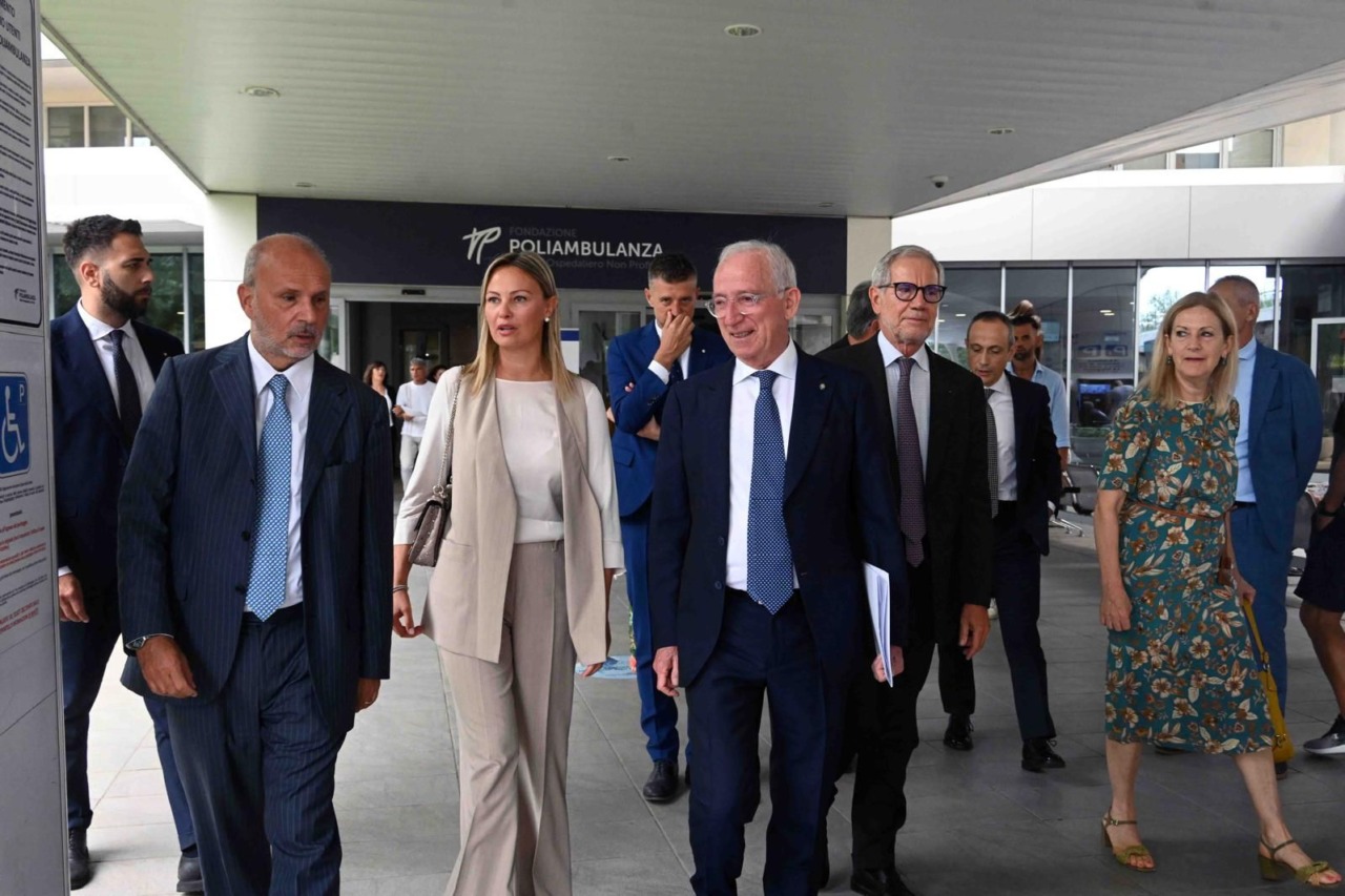 Manifesto nazionale della prevenzione: in Poliambulanza la visita del Ministro Schillaci