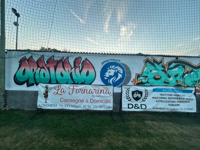 Un nuovo murales dona colore e calore all’oratorio