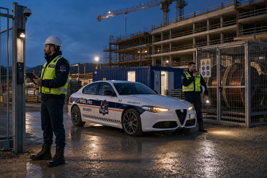 Furti di rame e materiali nei cantieri del Bresciano: come difendersi con la vigilanza privata a Brescia