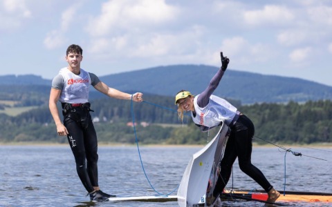 Campionati Europei 29er: Emilia Salvatore e Pietro Rizzi trionfano in Repubblica Ceca
