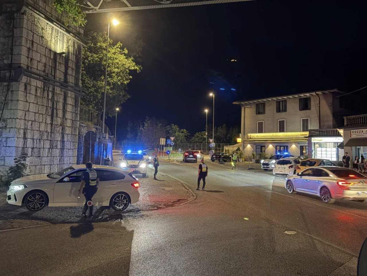 Controlli serali in Valle Sabbia: test alcolemico per oltre 400 persone, 2 le denunce