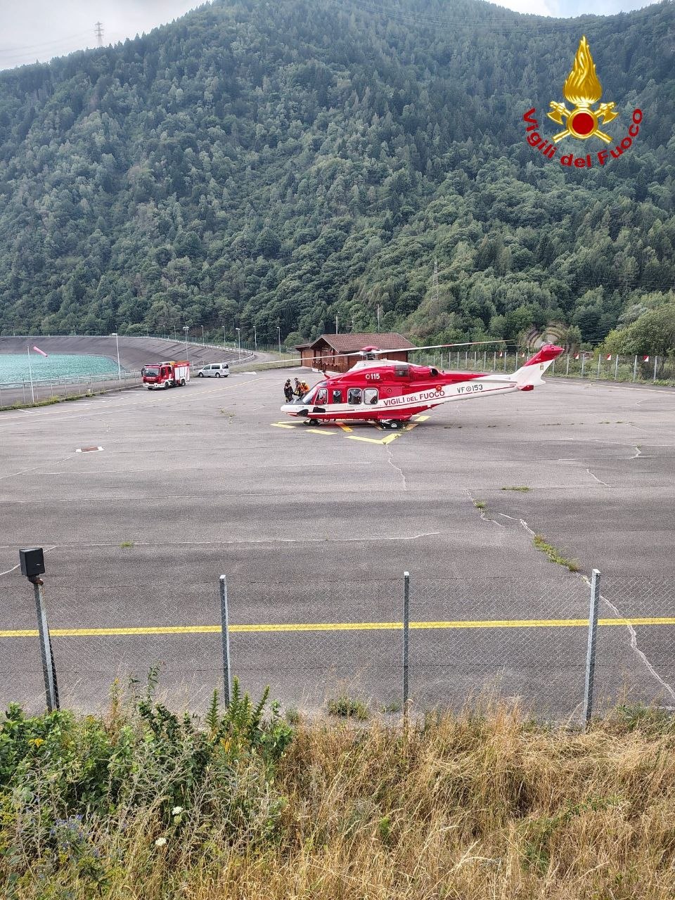 Escursionisti bloccati alla conca di Pozzuolo a 2.600 metri di quota, l’intervento dei Vigili del Fuoco