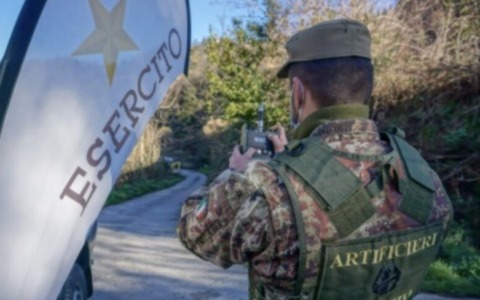 Granata della Prima Guerra Mondiale a Salò: è stata fatta brillare