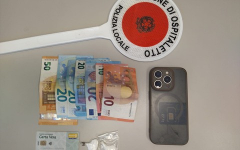 Ospitaletto, con la droga in auto e positivo alla cocaina: denunciato un 33enne