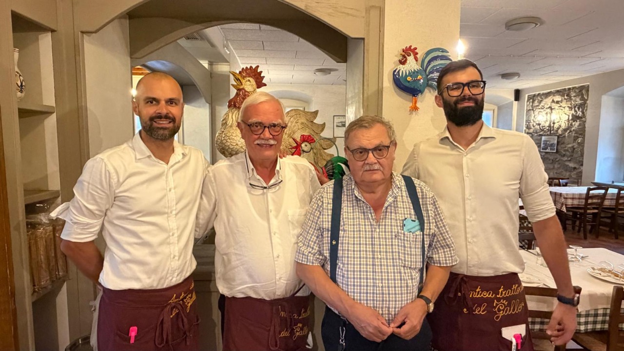 L’Antica Trattoria del Gallo di Clusane entra nella storia: la famiglia Vitali premiata da Regione Lombardia