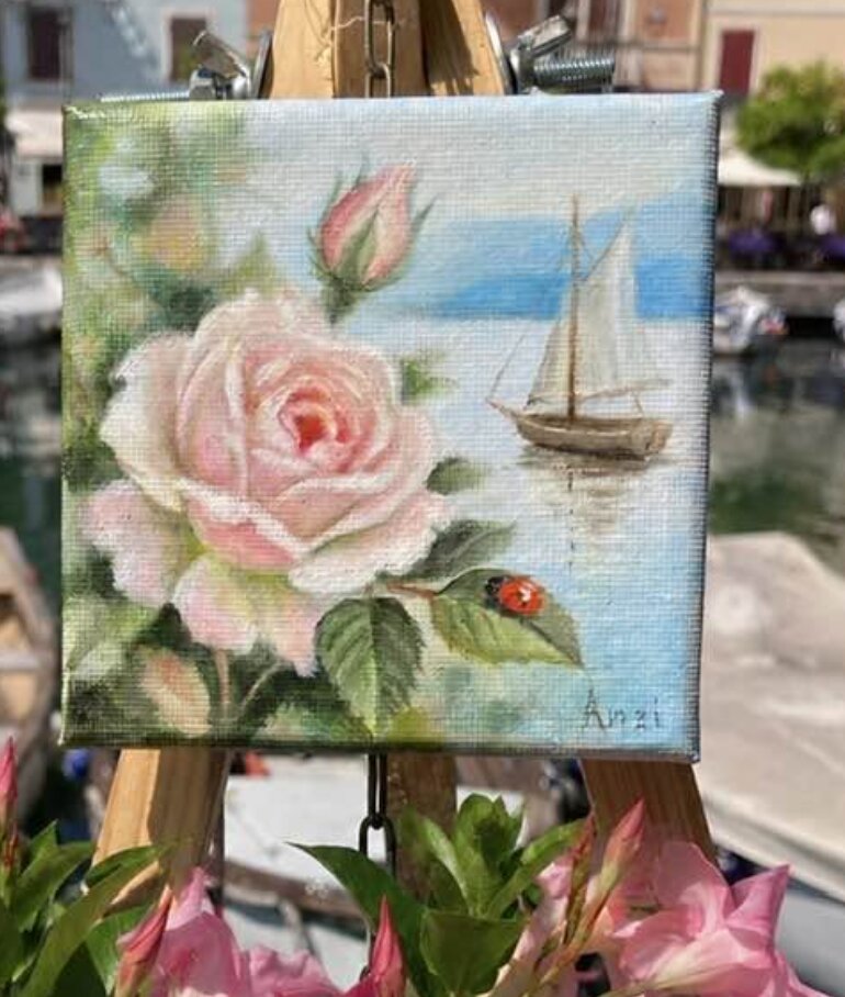 «Il Garda in fiore»: la mostra nella sala Polifunzionale di Moniga del Garda