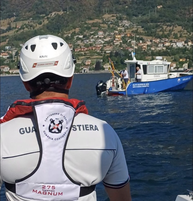 Volontari del Garda ritrovano il corpo del giovane disperso nelle acque di Tremezzina