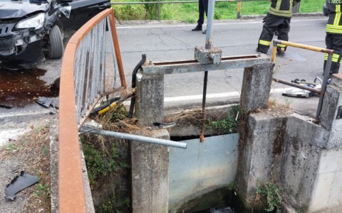 Strada pericolosa, ennesimo incidente a Offlaga