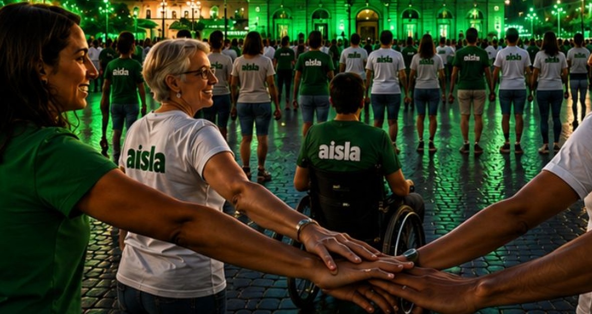 Anche Brescia si tingerà di verde a sostegno dell’attività dell’Aisla