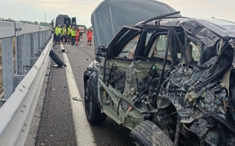 Maxi incidente in A35: un morto e nove feriti, riaperta Brebemi in direzione Brescia
