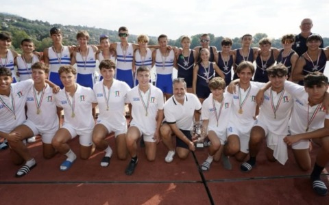 Campionato Italiano Sprint a Gavirate: tre terzi posti per la Canottieri Garda Salò