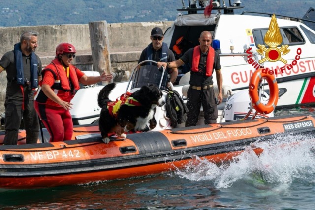Children Wind Cup a Gargnano, a parteciparvi anche i Vigili del Fuoco di Brescia