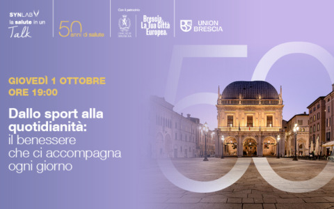 “Dallo sport alla quotidianità: il benessere che ci accompagna ogni giorno”, l’incontro di Synlab a Brescia