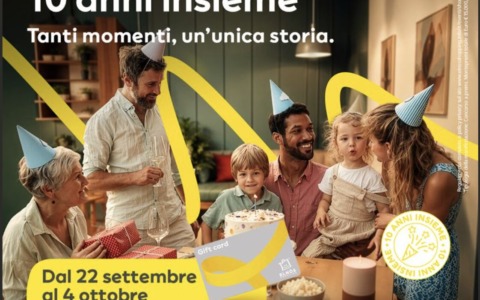 Elnòs Shopping festeggia i suoi primi dieci anni