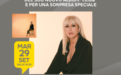 Malika Ayane a Elnòs Shopping per il firmacopie di “cicale”
