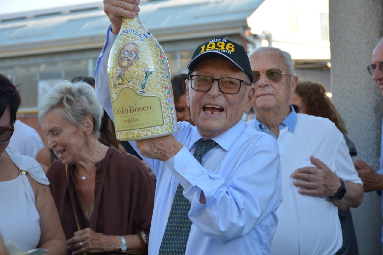 I 90 anni di Giannantonio Lanfranchi, una vita tra impresa e solidarietà con al centro Palazzolo