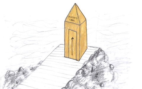 La Positivity Cabin di Andrea Bianconi dopo il debutto a Fiera Rho di Milano sbarca a Salò
