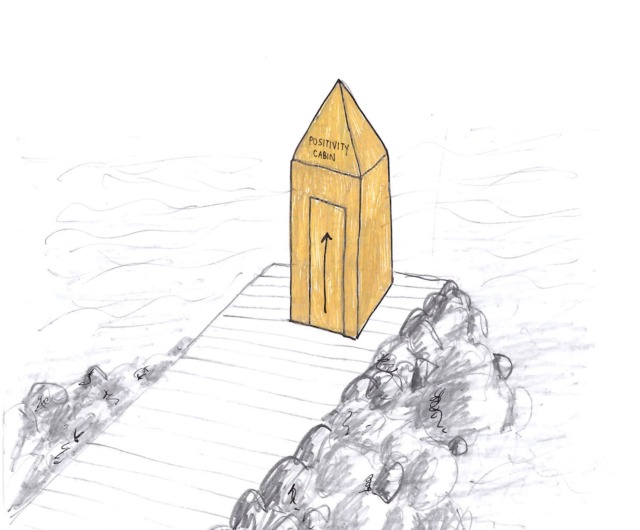 La Positivity Cabin di Andrea Bianconi dopo il debutto a Fiera Rho di Milano sbarca a Salò