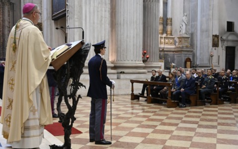 Santo Patrono della Polizia di Stato, la messa a Brescia in onore di San Michele Arcangelo