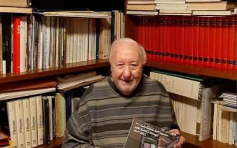 Virgilio Tisi: 90 anni tra i libri per il  decano degli storici cittadini