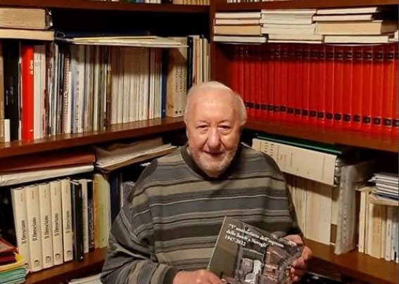 Virgilio Tisi: 90 anni tra i libri per il  decano degli storici cittadini