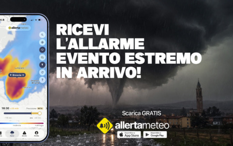 L’app gratuita che salva da eventi meteo violenti è bresciana: si chiama AllertaMeteo